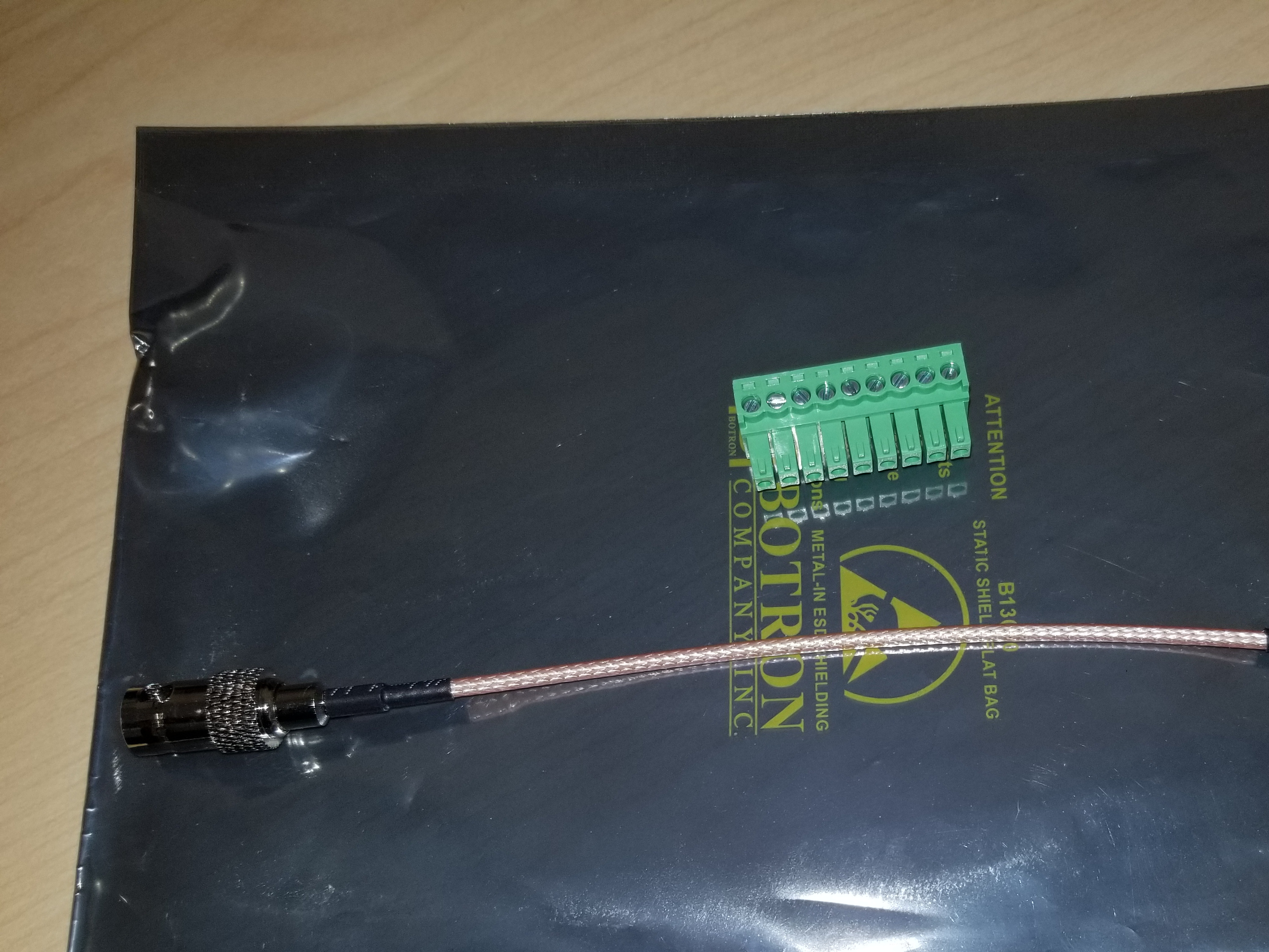 American Dynamics I/O Board Replacement Kit (Cable, Connector and Instructions)