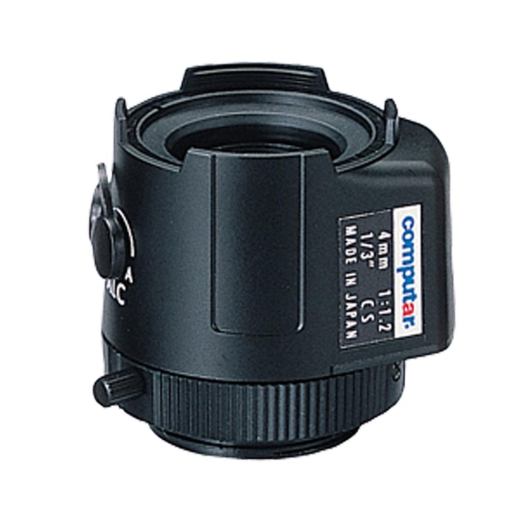 CBC TG0412AFCS 1/3 Inch 4mm f1.2 Video Auto Iris (CS Mount)