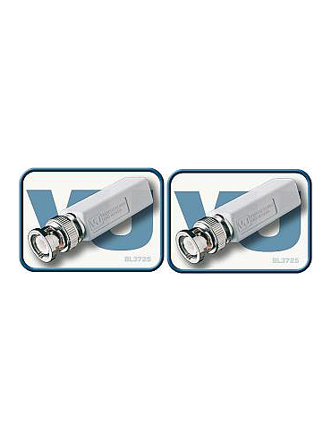 VideoBaluns BL3725-2 CCTV Video Passive Balun Connector (Pack of 2)