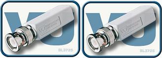 VideoBaluns BL3725-2 CCTV Video Passive Balun Connector (Pack of 2)
