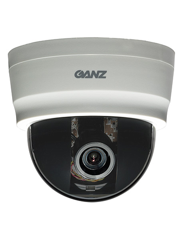 Ganz ZC-DW8312NXA 1/3" Color 700 TVL, Digital D/N, WDR, 3.3-12mm A/I Varifocal, Ivory