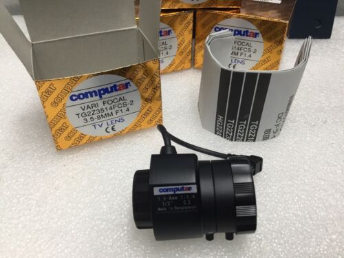 CBC TG2Z3514FCS-2 1/3&quot; 3.5 - 8.0 mm. f1.4 Varifocal, DC Auto Iris (CS Mount)