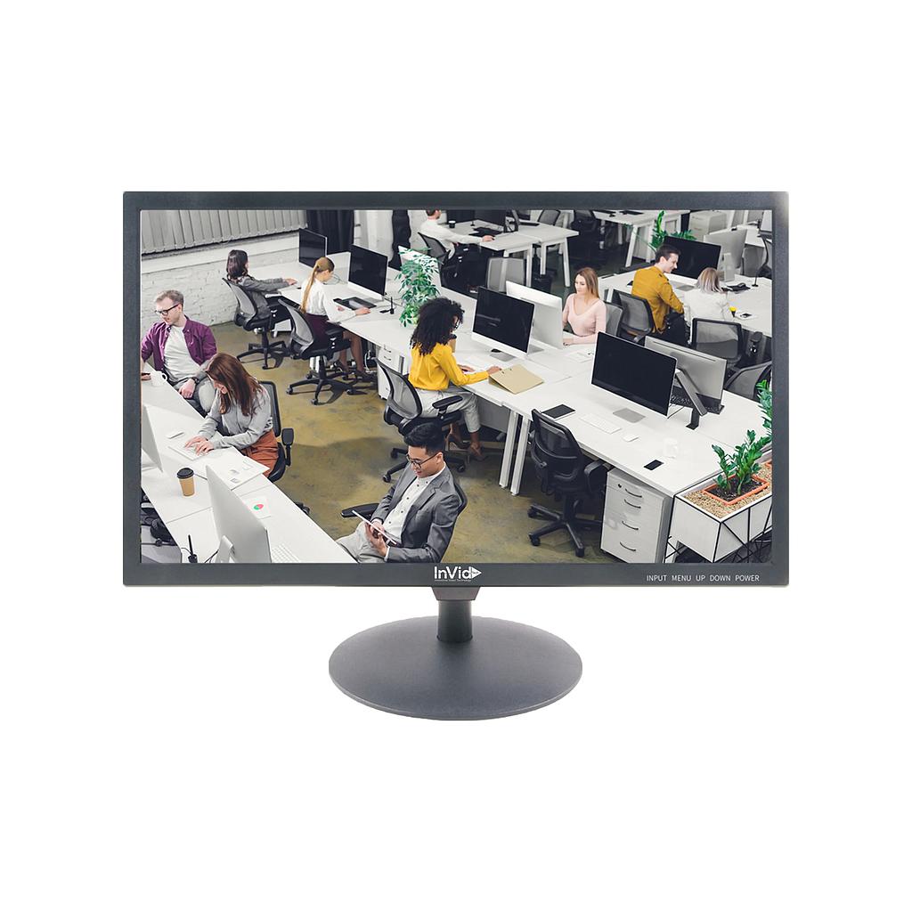 Invid 21.5” Full HD 1920 x 1080 LED, HDMI, VGA Monitor, Built-in speaker