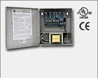 Altronix ALTV244UL Four (4) fuse protected outputs. 24VAC @ 3.5 amp (85VA) or 28VAC @ 3 amp (85VA), 115VAC input. Grey enclosure. UL Listed (UL2044) CUL Listed and CE Approved.