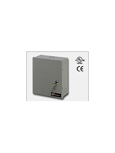 Altronix ALTV248UL Eight (8) fuse protected outputs. 24VAC @ 3.5 amp (85VA) or 28VAC @ 3 amp (85VA,) 115VAC input. Grey enclosure. UL Listed (UL2044) CUL Listed and CE Approved